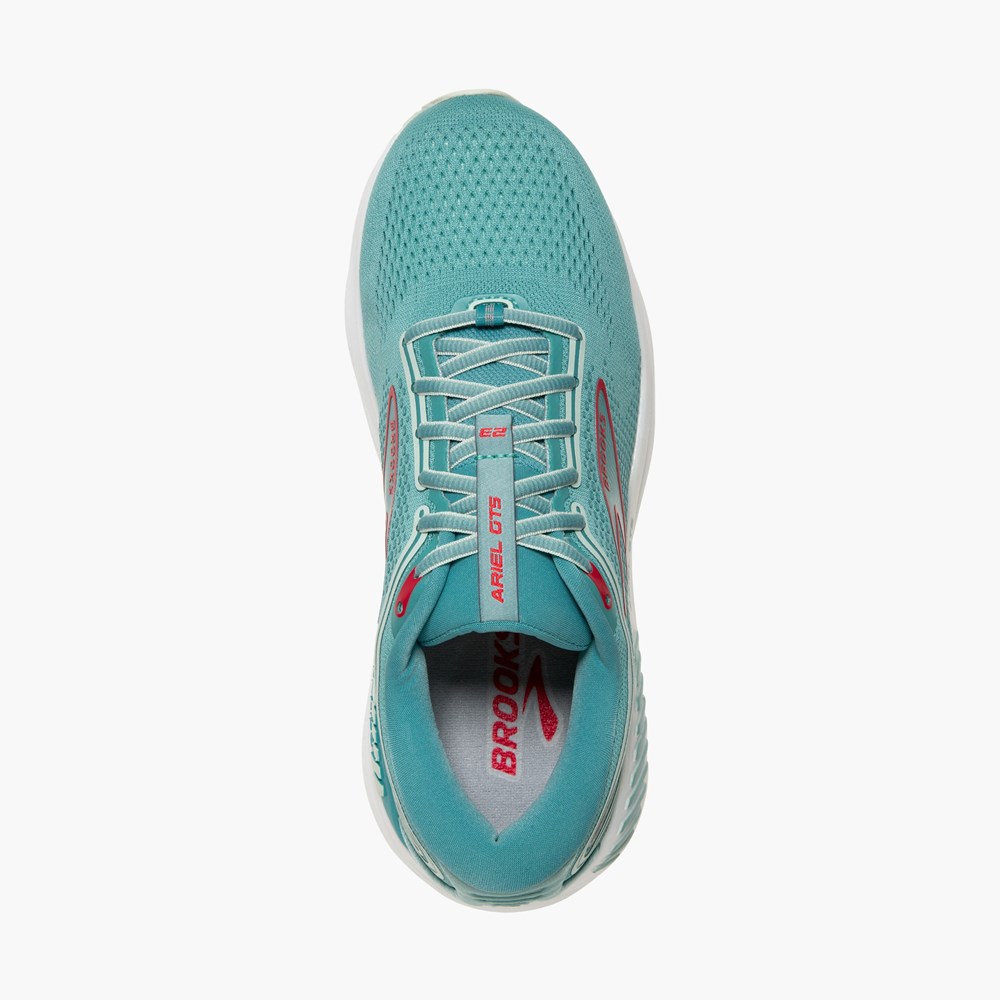 Chaussure Running Brooks Ariel GTS 23 Bleu Bleu Femme | QJW-6520099